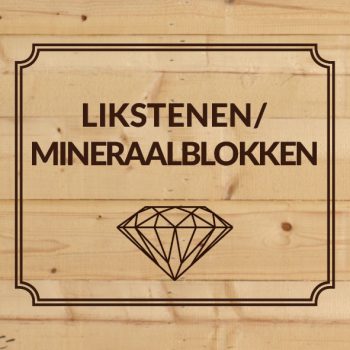 Likstenen / Mineraalblokken